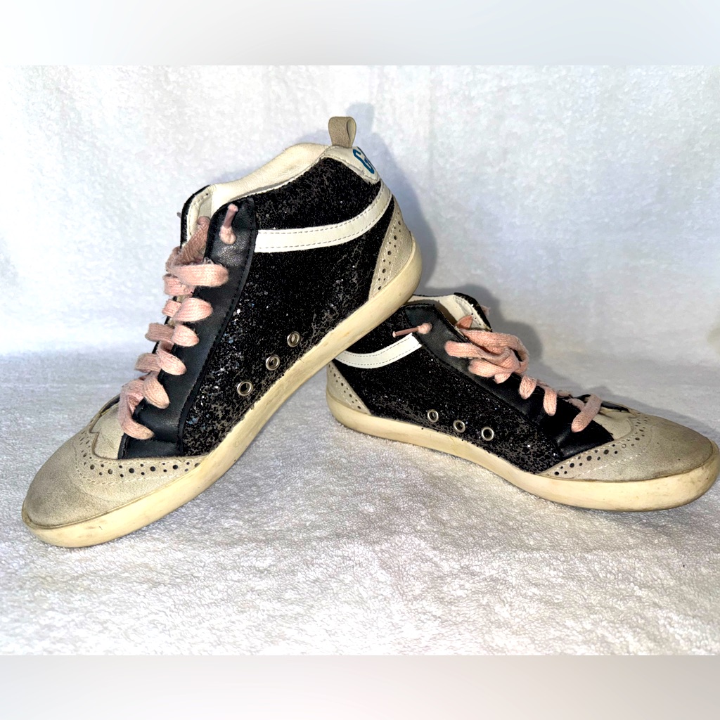 Golden Goose Gg Mid Star Lace-Up Sneakers